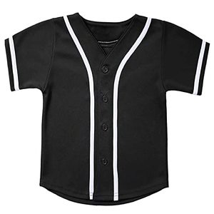 Camiseta de Béisbol Personalizada para Mujer, 100% Poliéster, de Secado Rápido, Manga Corta, Impresión por Sublimación, Transpirable, Absorbe la Humedad - Product Image 1