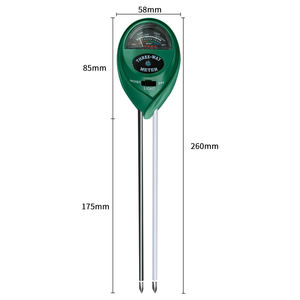 पोर्टेबल 3-इन-1 मिट्टी <span class=keywords><strong>ph</strong></span> मीटर डिजिटल परीक्षक दोहरी जांच कृषि ओम के लिए सटीक मृदा अम्लता/क्षारीय माप - Product Image 3