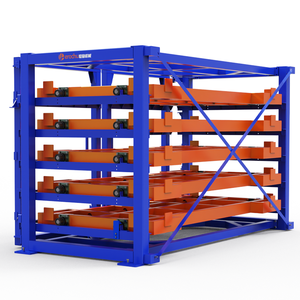 رف ملاءات شديد التحمل أرفف تخزين أرفف فولاذية رف أدراج لتخزين صفائح الفولاذ المقاوم للصدأ - Product Image 3