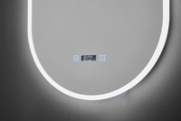 Interrupteur tactile à capteur pour miroir LED, variateur d'intensité, dégivreur, horloge, affichage de la température, bouton tactile pour miroir - Vente chaude
