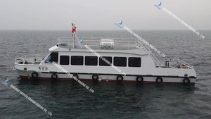 Bateau de passagers en acier soudé sur mesure certifié CE, capacité de 60 personnes, longueur de 19 m, moteur personnalisable pour le tourisme et le transport - Product Image 6