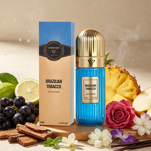 <span class=keywords><strong>Parfum</strong></span> Tabac Jamaïcain 50ML Boisé Épicé Vanille Cannelle Bois de Santal Homme Femme OEM Vente Directe Usine Faible MOQ Prêt à Expédier - Product Image 2