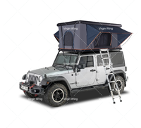 Vente chaude étanche automatique SUV Jeep Pop-Up toit tente grande zone de couchage toile Oxford Compact Camping en plein air voyage
