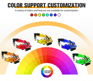 Livraison Gratuite <span class=keywords><strong>Grue</strong></span> Araignée Industrielle Robuste sur Chenilles de 5 à 12 Tonnes, 6m 9m, Mini <span class=keywords><strong>Grue</strong></span> à Louer avec Jib Supplémentaire - Product Image 4