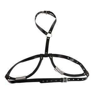 เข็มขัดรัดหน้าอก QKKQ ชุดชั้นในเซ็กซี่ ที่หนีบหัวนม อุปกรณ์ BDSM ของเล่นรัดหน้าอก เข็มขัดหนังรัดหน้าอก ที่รัดหัวนม ของเล่นทางเพศสำหรับคู่รัก - Product Image 6