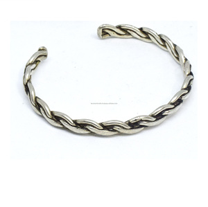 Handmade Factory Price Luxury Chakra Metal <b>Bracelet</b> for Men Copper Customized Plating Health Wire Hammered african heritage <b>cuff</b> - Product Image 6