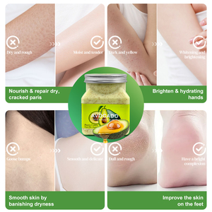 Wholesale Moisturizing Exfoliation Body <strong>Hand</strong> Foot <strong>Scrub</strong> Avcoado Face &amp; Body <strong>Scrub</strong> - Product Image 3