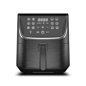 Freidora de Aire Visible de Nuevo Diseño 2022 con Ventana, 7.0-9.0L, Inteligente, Rápida, de Aluminio, CB, CE, OEM, PTFE, Redonda, RoHS, 220V - Product Image 2