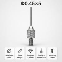 Sonde de mesure de hauteur, indicateur à cadran M2.5, sonde à pointe plate en acier tungstène, diamètre 0,45 x 5 mm, tailles personnalisées disponibles sur demande