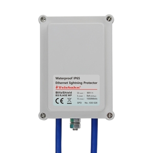90W PoE 1000m ngoài trời Gigabit telebahn Ethernet bảo vệ tăng PoE 48V IP65 Cat6 RJ45 Surge arrester SPD - Product Image 1