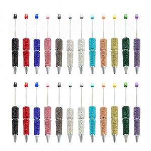 Custom Rhinestone Beadable Ballpoint Rollerball <b>Pen</b> for School Supplies - Personalized Writing or Promotional Gift - Product Image 1