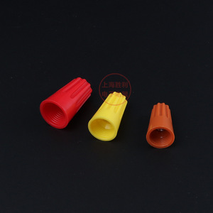 ฝาครอบสายไฟแบบเกลียว P1 ชนิด P จำนวน 1000 ชิ้น ป้องกันปลายสาย PVC สำหรับขั้วต่อสายเคเบิล - Product Image 1