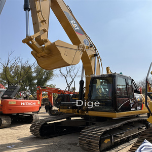 Excavatrice Caterpillar CAT325D d'occasion en bon état, 25 tonnes, fabrication japonaise, moteur et pompe d'origine, commande PLC, années 2018-2022 - Product Image 5
