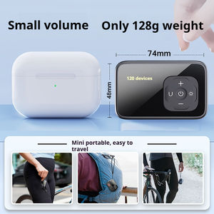 <span class=keywords><strong>Pompe</strong></span> à air électrique portable et légère pour vélo, manomètre numérique 120 PSI, valves Schrader/Presta pour vélos de <span class=keywords><strong>route</strong></span> - Meilleure vente - Product Image 4