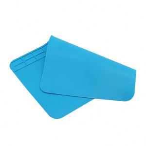 Vente en gros de tapis de réparation électronique GRD-01 antistatique en silicone haute température tapis de réparation électronique fer à souder outil - Product Image 6