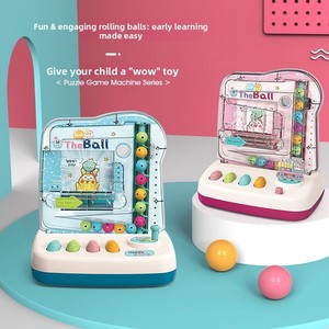 Jeu de table éducatif en plastique EN71 : Piste de balle roulante, machine de jeu château parent-enfant, <span class=keywords><strong>attrape</strong></span>-balle, cadeau défi - Product Image 2