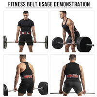 Ceinture de musculation en EVA véritable 10 mm, support de musculation robuste réglable pour hommes et femmes, vente en gros, logo personnalisé