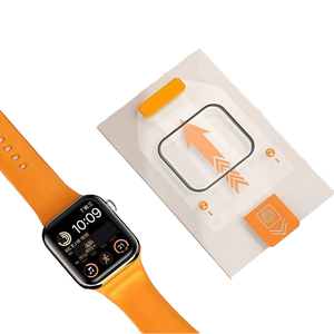 <span class=keywords><strong>Applewatch</strong></span> ซีรีส์ S10/S9/S8/S7 2.5D ฟิล์มเซรามิกนิ่มกันฝุ่นกันตกปราศจากฟองเปลี่ยน - Product Image 4