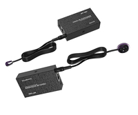 Prolongateur HDMI 1080p sur Cat5e 50m, émetteur et récepteur HDMI MT-VIKI + adaptateur secteur