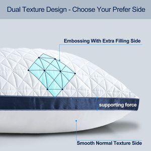 <span class=keywords><strong>Oreiller</strong></span> en fibre de microfibre de polyester oreillers à bas prix cinq étoiles king Size <span class=keywords><strong>grand</strong></span> lit oreillers de lit de qualité hôtelière 50x70 pour hôtel - Product Image 5