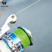 Ligne de pêche tressée en fibre UHMWPE à 8 brins, résistante à l'abrasion, à haute résistance à la traction, anti-UV, résistante à la corrosion pour l'eau salée