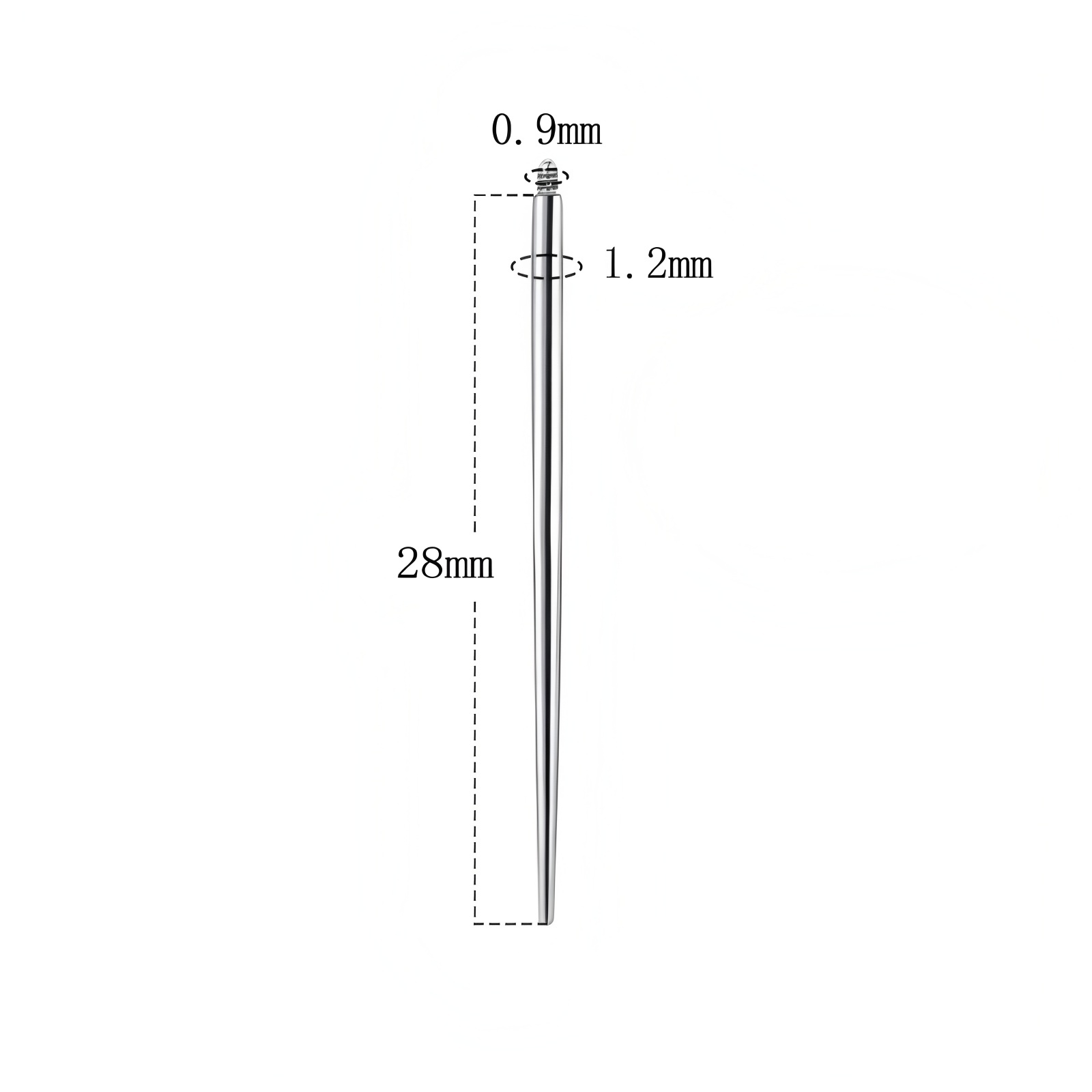 M0.9 - Compatible con joyería de rosca interna de 16G