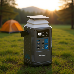 Estación de Energía Portátil SBAOH 296Wh con Batería de Litio 80000mAh, Almacenamiento de Energía para Exteriores, Modelo D0100XUC66W - Product Image 2
