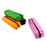 Porte-stylos écologiques en gros, cadeaux promotionnels, étui à crayons en toile de 12 oz en plusieurs couleurs, idéal pour les étudiants
