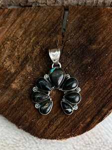 Pendentif Naja en argent sterling fait main avec turquoise, signé Nizhoni, bijou artisanal du sud-ouest, cadeau - Product Image 6