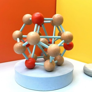 Lớn bằng gỗ 3D não trêu ghẹo phân tử và nguyên tử câu đố - Product Image 2