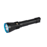 Lampe de plongée P70 avec indicateur de niveau de batterie, torche haute luminosité pour la chasse et le camping, lumière blanche rechargeable, étanche et portable