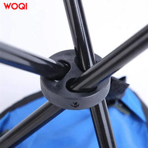 เก้าอี้แคมป์ปิ้งพับได้ Woqi น้ำหนักเบา ทำจากอลูมิเนียม ขาตั้ง 3 ขา ขนาดเล็ก สำหรับใช้ในสวน - Product Image 4