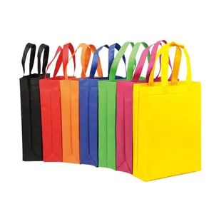 Promotional Oem Low Price Wholesale China Lead The Industry China Wholesale Pp Laminated Non Woven Tote Shopping Bag Customize