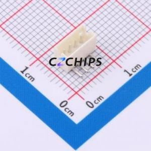 ZX-ZH1.5-WZ4P Wire-to-Board Pin Header Bent Lead Through Hole,P=1.5mm Connector 1x4P 1.5mm Right Angle Insert ZH - Product Image 1