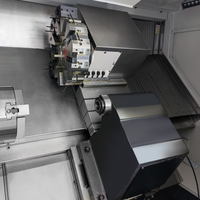 Tour CNC à banc incliné, système de commande CNC, capacité moyenne, 12 postes d'outillage, mini-tour à 2 axes simple