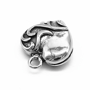 yunnique <b>Heart</b> Shape Stainless Steel <b>Locket</b> Pendant For Bracelet Making Jewelry Findings Accessory GZY-PJ0078 - Product Image 2