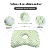 Oreiller de protection des oreilles à trou unique pour salon de beauté pour adultes patients âgés pour une utilisation transfrontalière pour Amazon