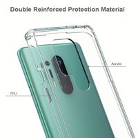 2020 nouvelle mode Transparent clair résistant aux rayures TPU PC couverture arrière coque de téléphone pour oneplus 8 Pro