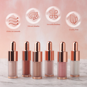 Nueva Sombra de Ojos Líquida con Logotipo Personalizado, Marca Privada, Sombra de Ojos Líquida Metálica de Larga Duración, <span class=keywords><strong>Iluminador</strong></span> - Product Image 2