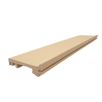 Moulures murales autocollantes pratiques en WPC, plinthes auto-adhésives, aucun outil nécessaire pour une installation sans tracas