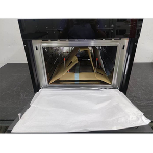 <span class=keywords><strong>Microondas</strong></span> Integrado BMW4502BL de 44L y 60cm con 1.6 Pies Cúbicos Horno <span class=keywords><strong>Microondas</strong></span> Negro de 24 Pulgadas con Parrilla y Convección - Product Image 3