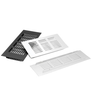 Grille de ventilation d'armoire Xinjunye en alliage d'aluminium, plaque de dissipation de chaleur rectangulaire en maille pour cuisinière à gaz - Product Image 1