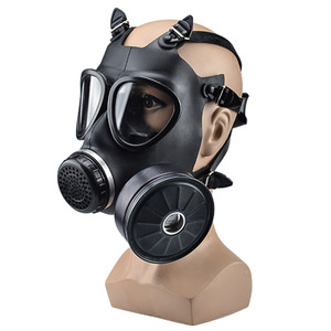 Respirator Silikon Berkualitas Tinggi, Dapat Digunakan Kembali, Anti Radiasi Nuklir, Masker <span class=keywords><strong>Gas</strong></span> Full Face untuk Perlindungan <span class=keywords><strong>Gas</strong></span> Beracun - Product Image 1