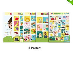 Nouveau stylo de lecture pour enfants pour apprendre les langues arabes, françaises et malaisiennes, machine d'apprentissage intelligente, tableau mural - Product Image 5