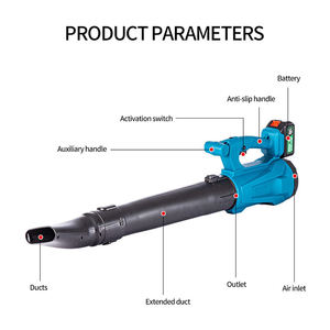 Souffleur Électrique Portable Sans Fil Rechargeable, Souffleur <span class=keywords><strong>d</strong></span>'<span class=keywords><strong>Air</strong></span> Professionnel, Outil de Jardinage, Souffleur à Neige Électrique - Product Image 2