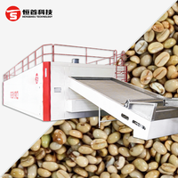 Séchoir industriel pour grains de café, machine de séchage du cacao, séchoir à café, séchoir à grains de café verts à bande transporteuse en maille
