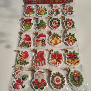 Carte d'invitation <span class=keywords><strong>Message</strong></span> de noël, en forme de sapin de noël, 1 pièce, carte de vœux Design Unique - Product Image 6