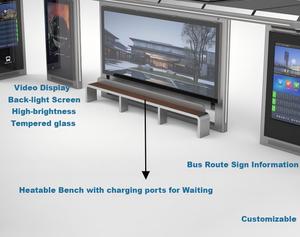 Pensilina Urbana Intelligente per <span class=keywords><strong>Autobus</strong></span> - Product Image 2
