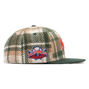 Casquette de sport ajustée à 6 panneaux en mélange de laine personnalisée TCAP Chine - Product Image 3