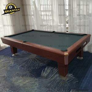 Table de billard professionnelle américaine <span class=keywords><strong>à</strong></span> 9 balles Table de billard de qualité tournoi Table d'ardoise Bed9ft Système de retour de balle automatique Accessoires gratuits - Product Image 5